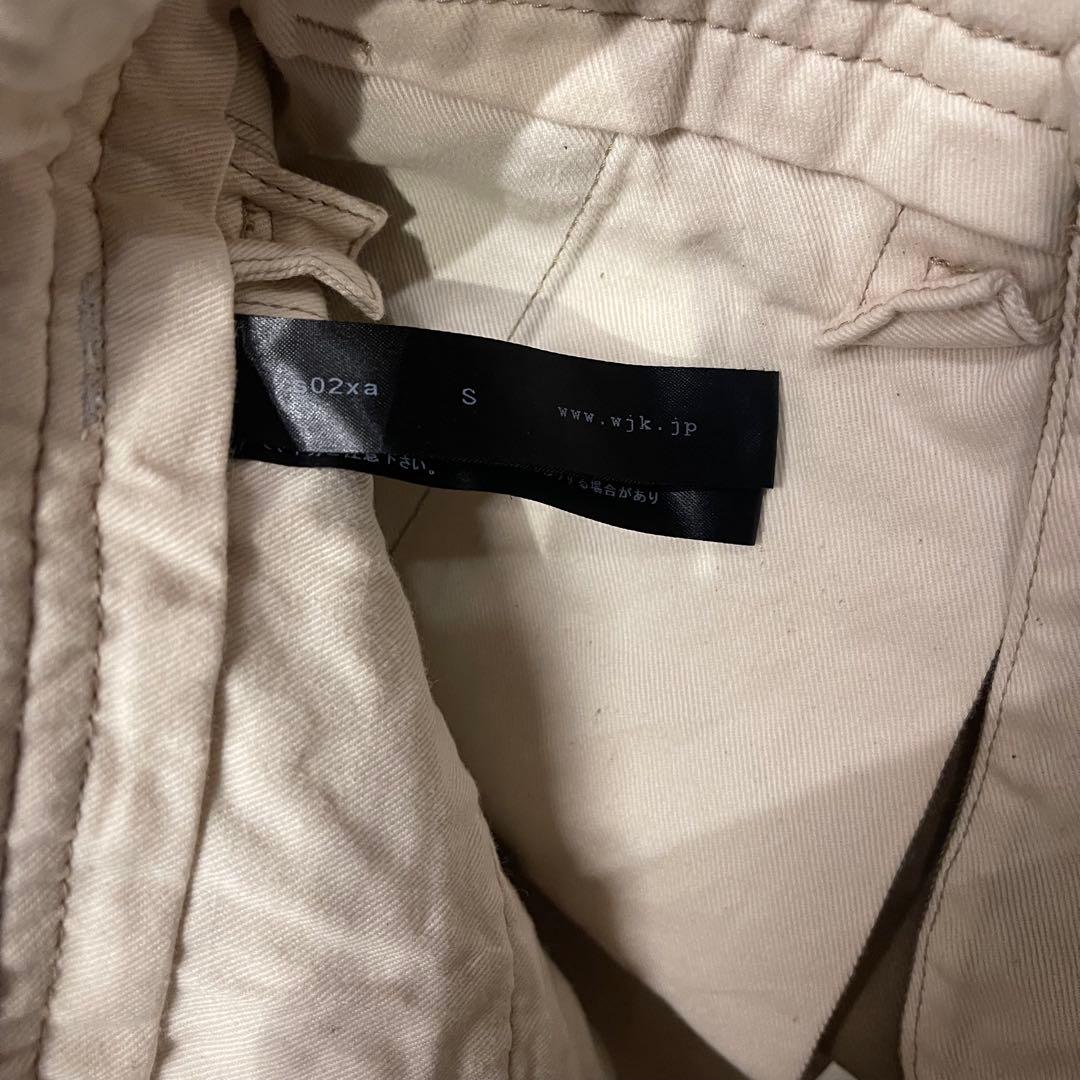 wjk ストレートパンツ チノパン　S