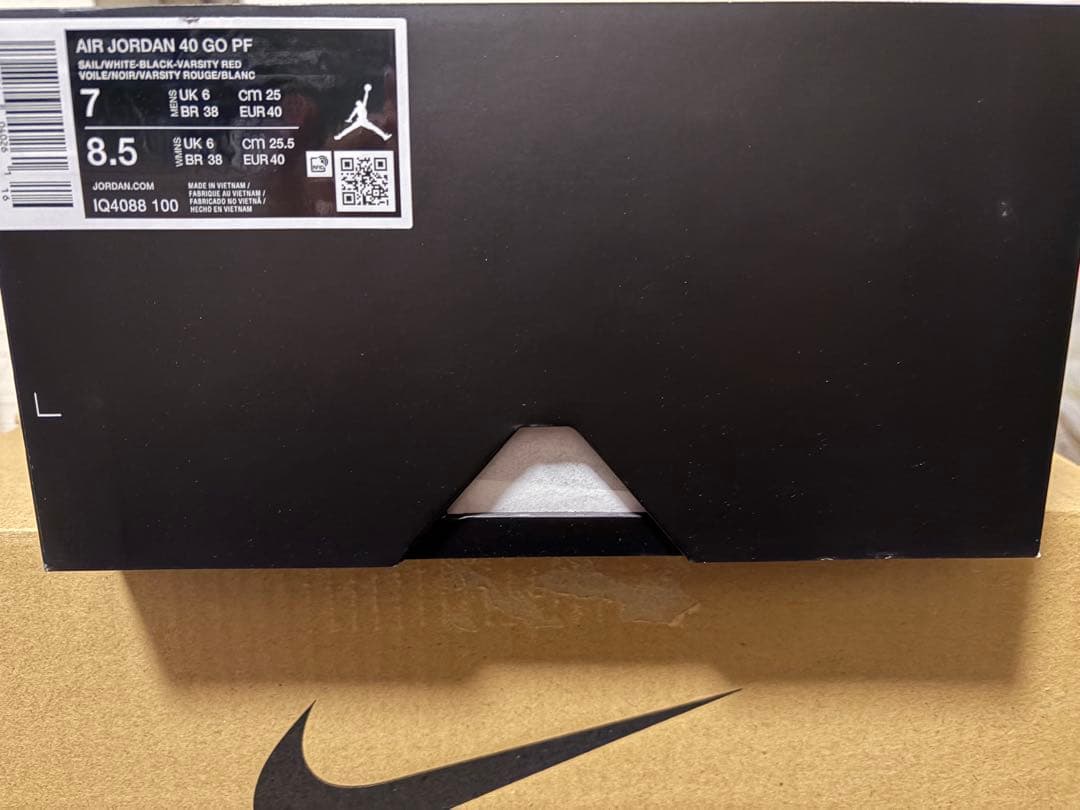 週末限定値下【新品未使用】エア ジョーダン 40 PF シカゴ25cm