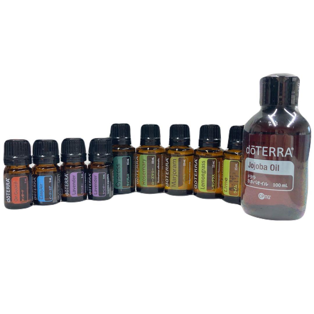 doTERRA ドテラ エッセンシャルオイル ホホバオイル セット 新品・未使用