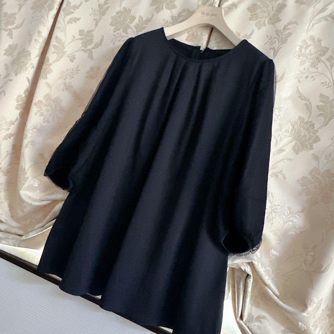 美品 大きいサイズ トゥービーシック フレアチュニック