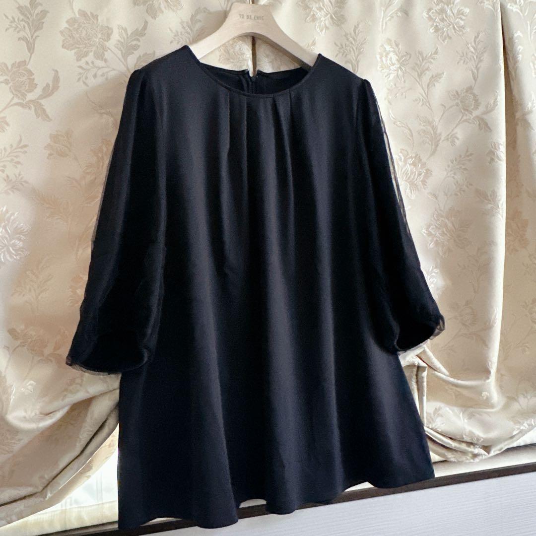 美品 大きいサイズ トゥービーシック フレアチュニック