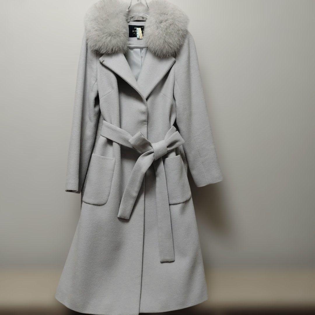 「ジャスグリッティー」ファー付き3wayコート