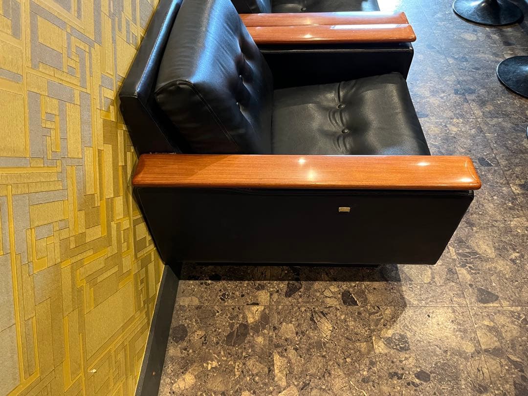 レトロ 一人掛け　ソファー　FUJI FURNITURE 1脚