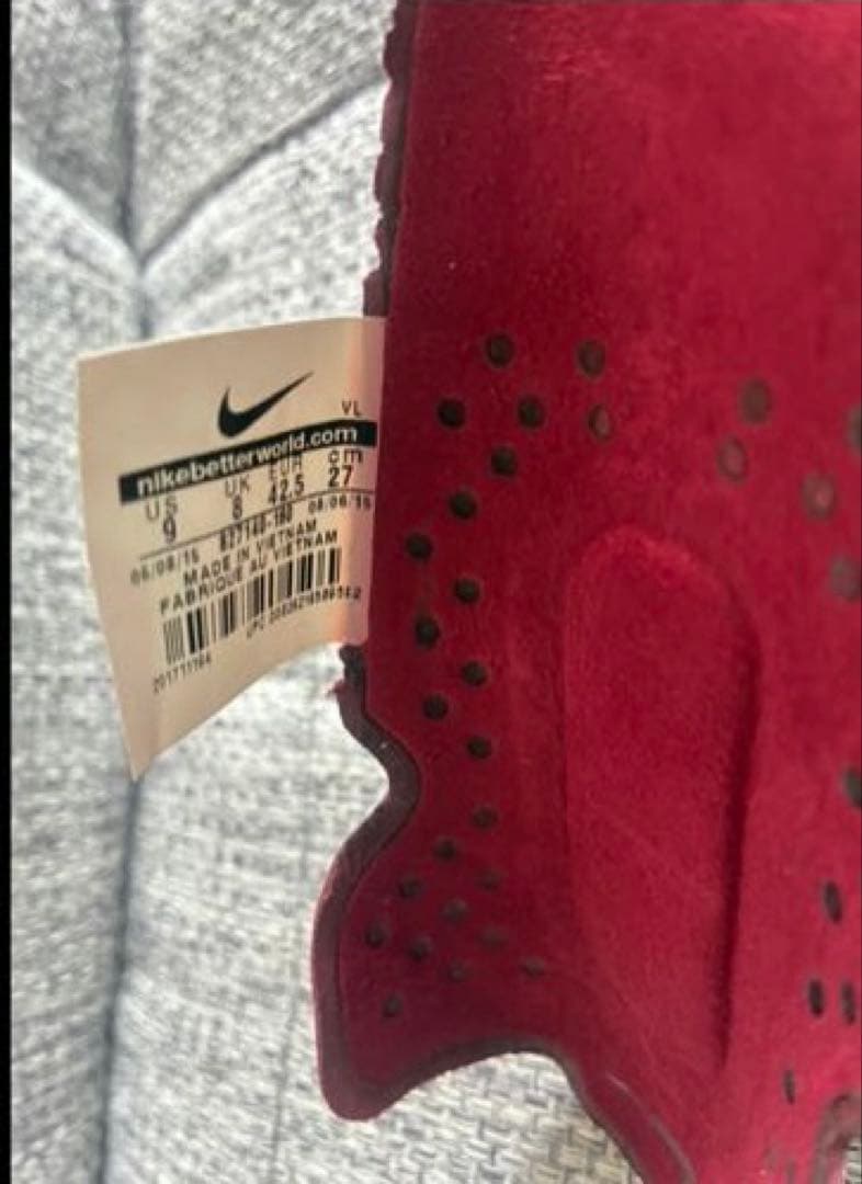 完売品 27㎝ 初代Nike premierサッカーシューズ ホワイト/レッド