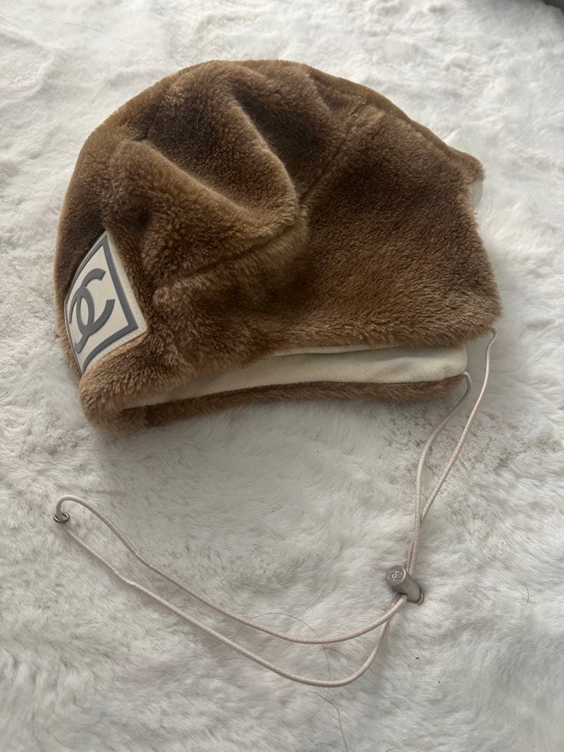 サ*ダ様 CHANEL エコファー　キャップ　2001 ビンテージ