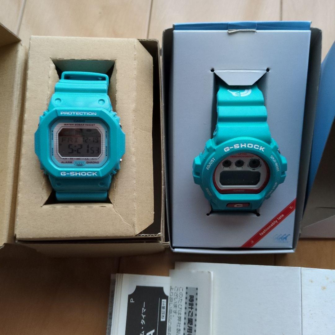 勇*い様 G-SHOCK レア　水色2本セット