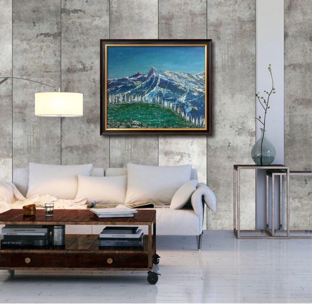 “.1 o'clock“ F20号　原画　現代アート　絵画