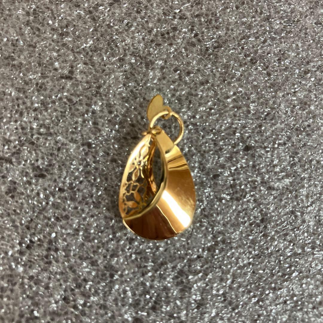 GSTV フィリグラーナピアリングチャーム（ペンダントトップ）k18YG