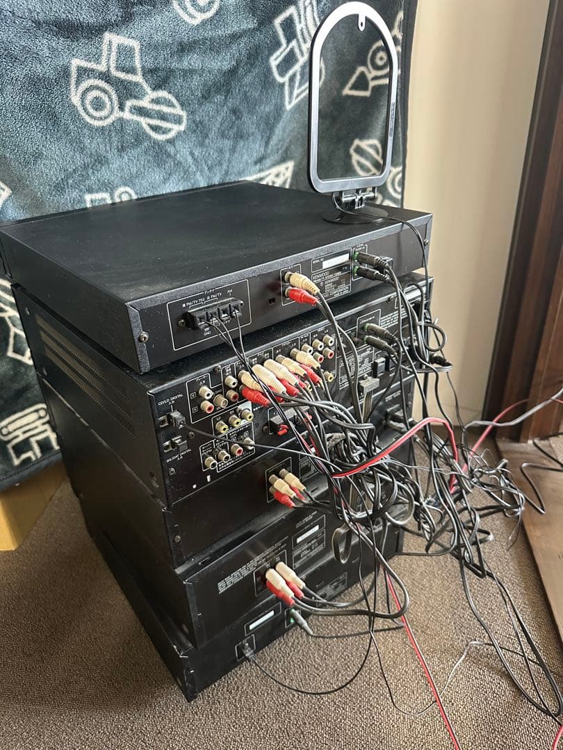 松*美様 ロキシー G5 KENWOOD オーディオシステム 5コンポーネント