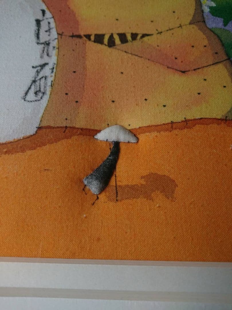 植田莫　キルト絵画