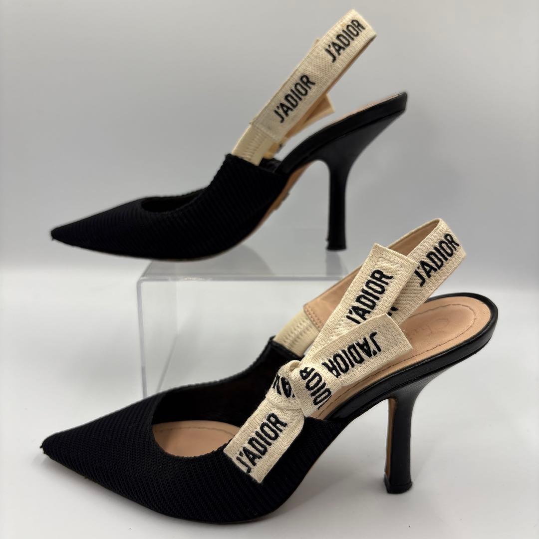 クリスチャンディオール スリングバック　サンダル 34.5 22cm 人気