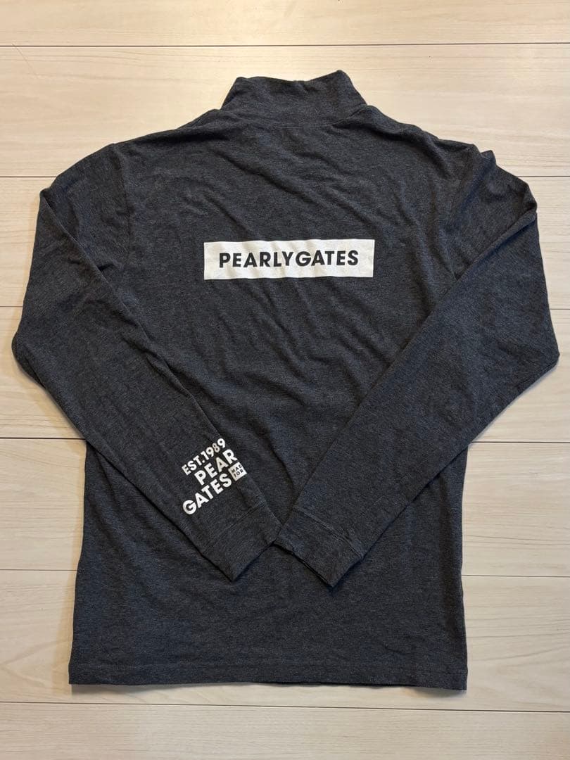 PEARLY GATES 長袖モックネックシャツ