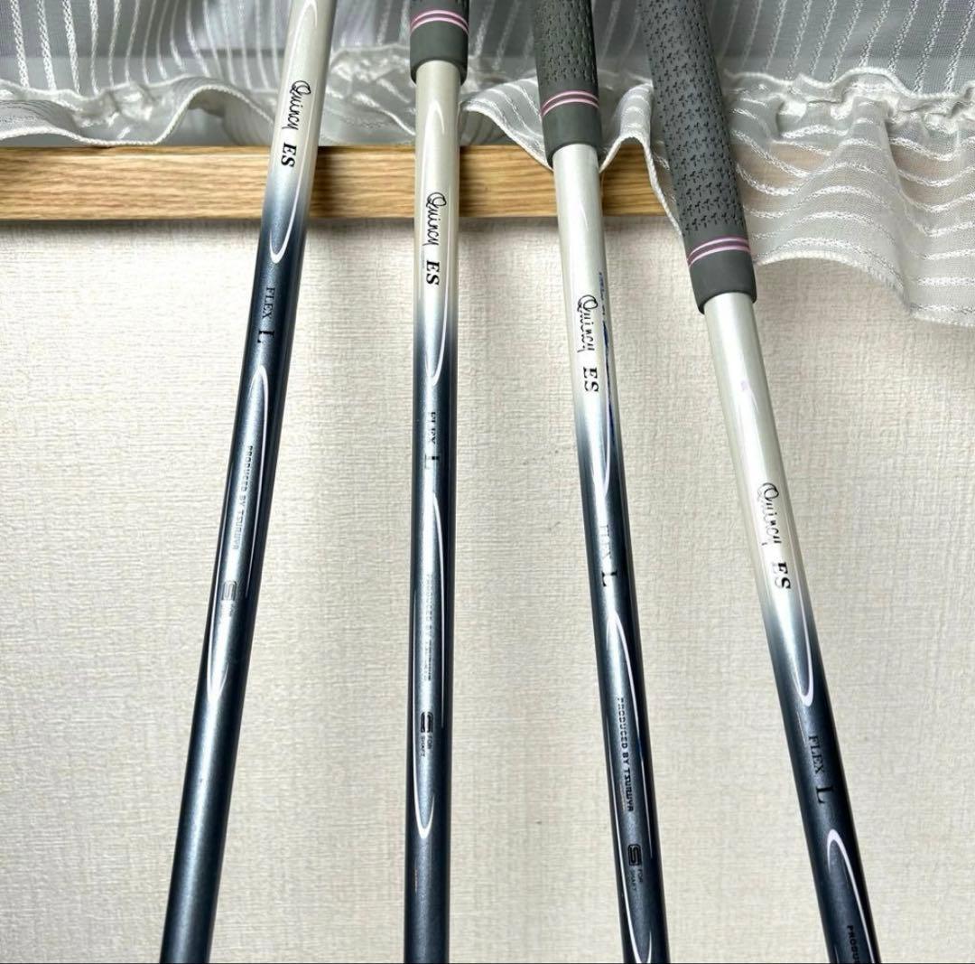 本格派　レディースゴルフクラブ　10本　セット　TURUYA キャディバッグ