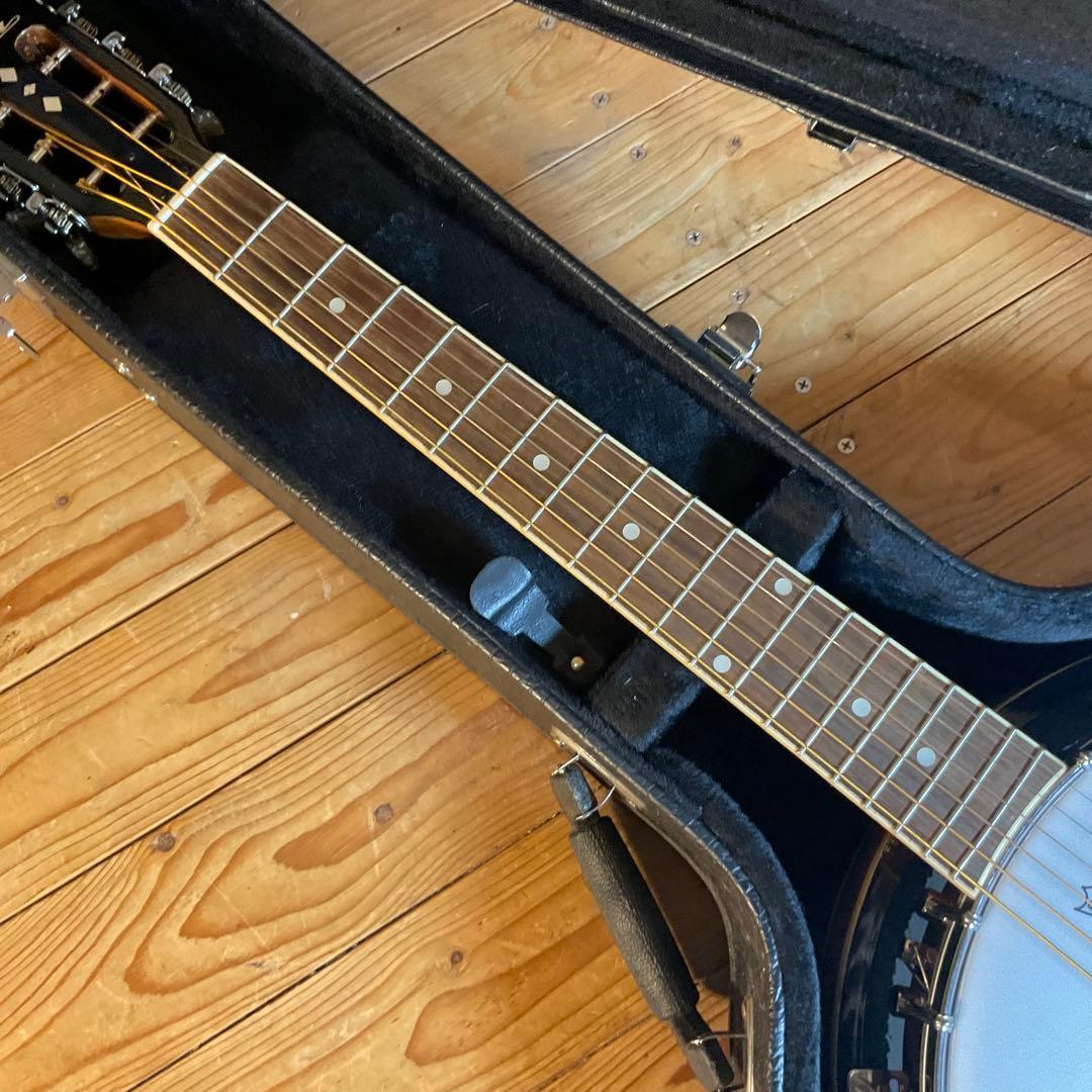 美品！ARIA アリア ギターバンジョー SB-10G 6弦バンジョ レモヘッド