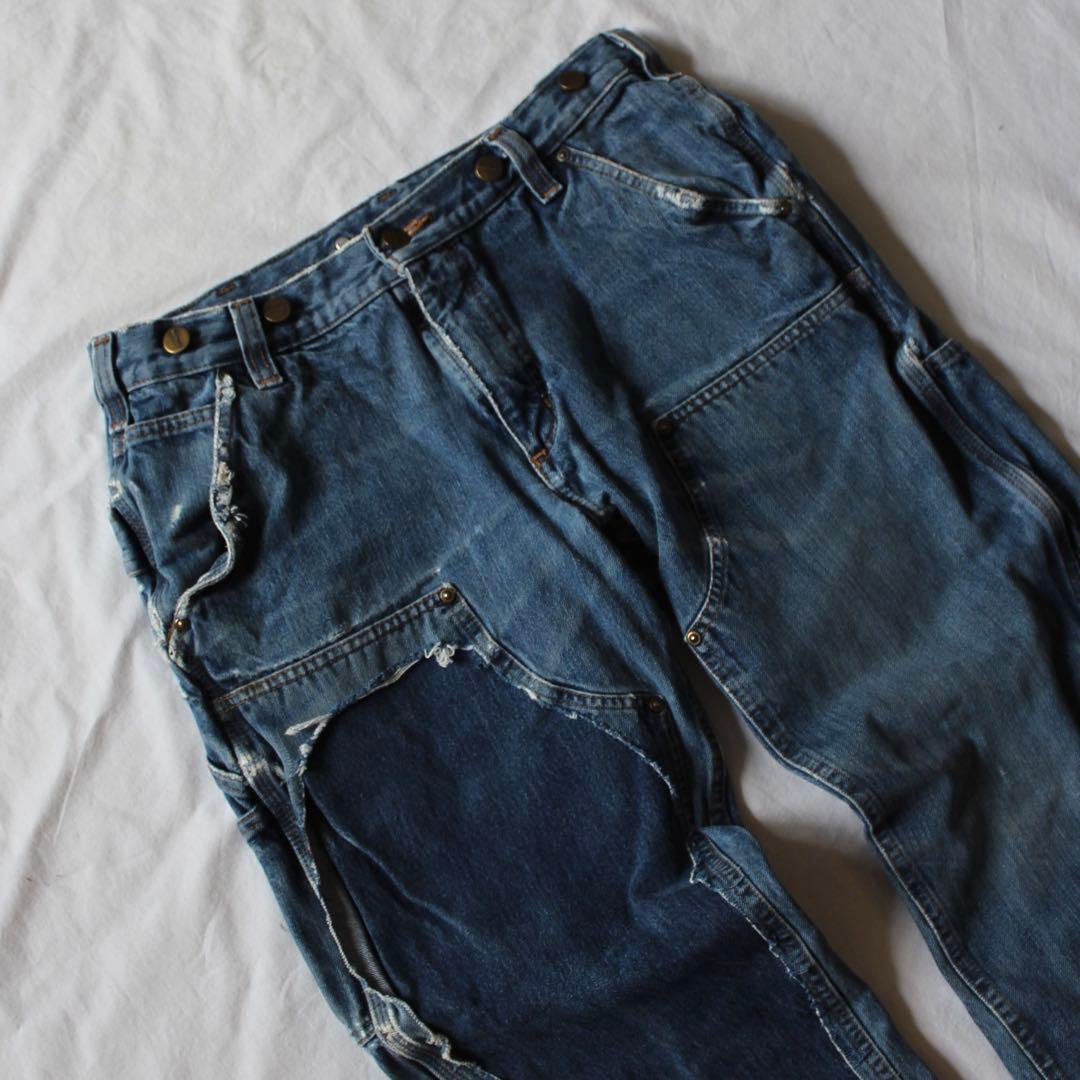 ［最高雰囲気］Carhartt ダブルニー ペインターパンツ 33×30 デニム