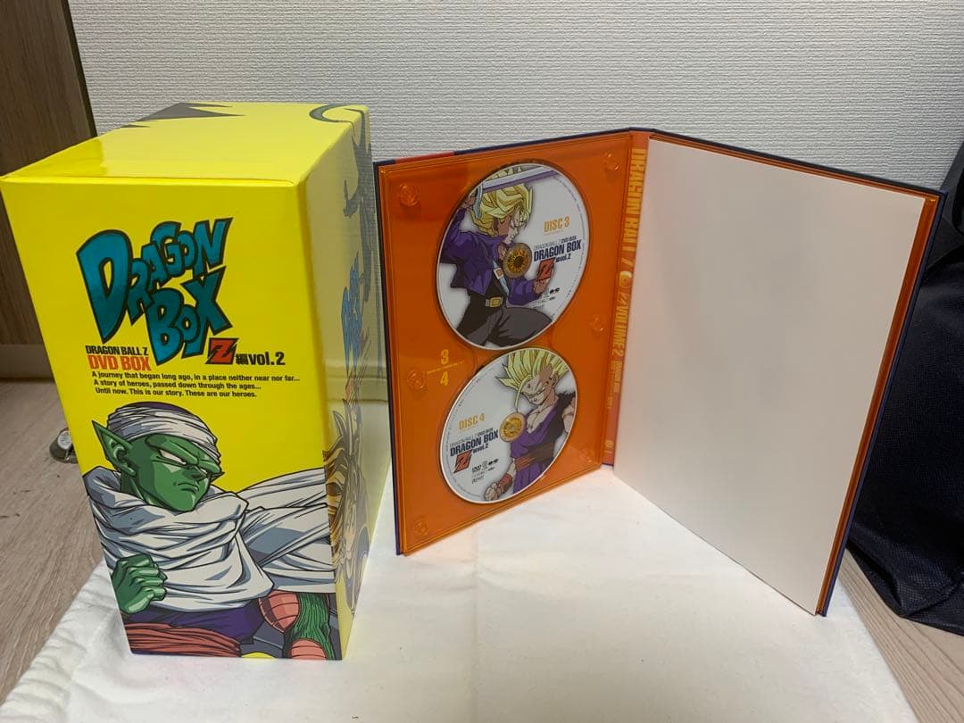 ドラゴンボールZ DVDBOX DRAGONBOXZ編1,2セット　フィギュア付