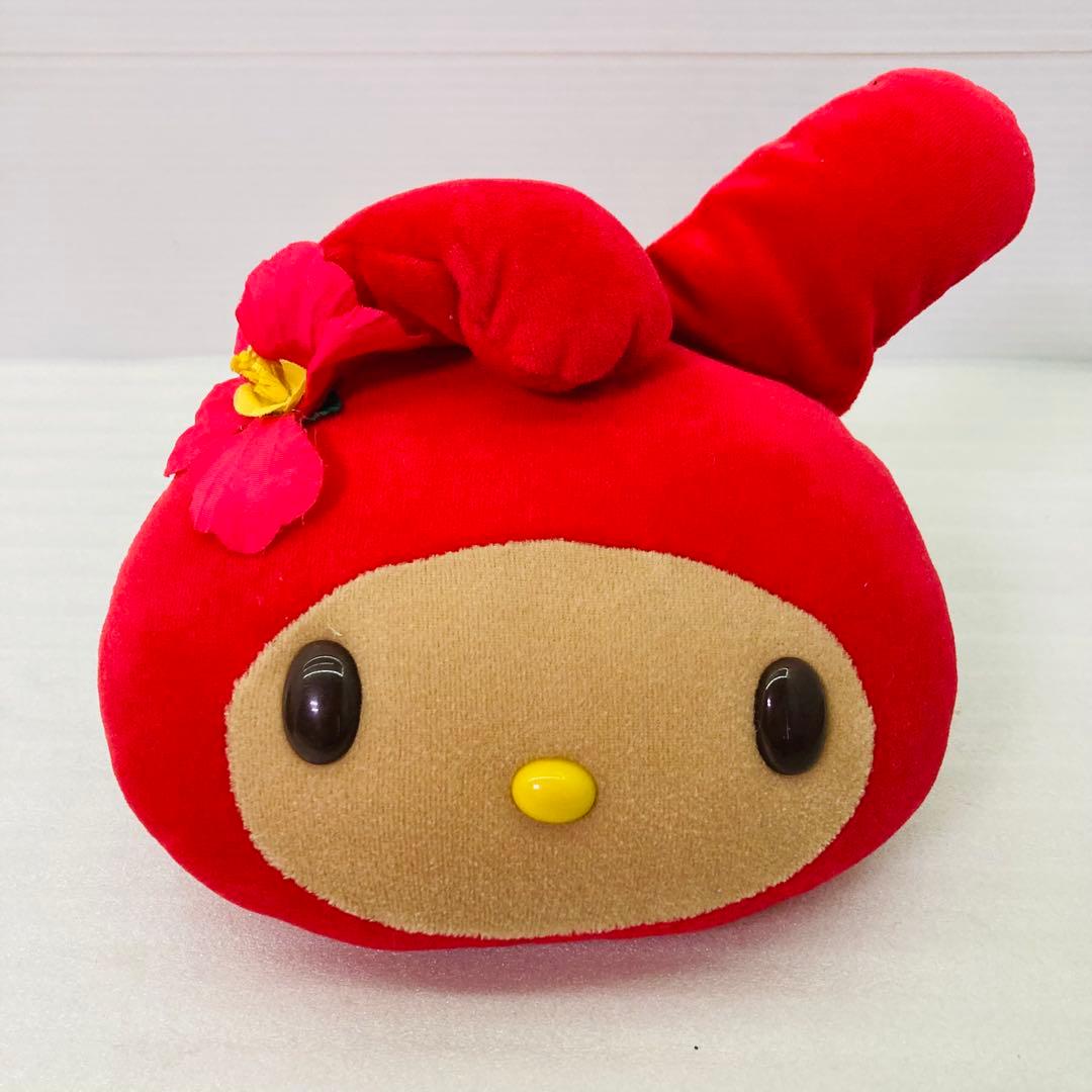 【2種セット★激レア】ハローキティ　夏こんがりビッグフェイスクッション　マイメロ