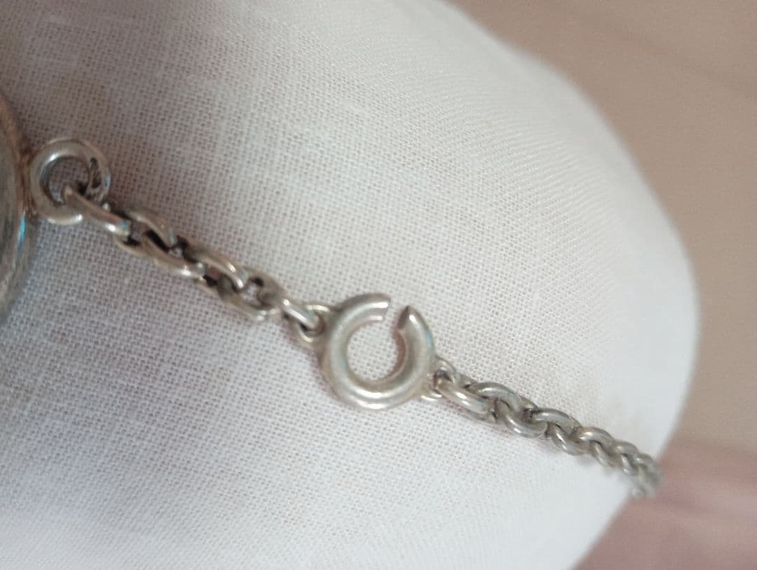 HERMES セリエシルバー チェーン付きチャーム・キーホルダー