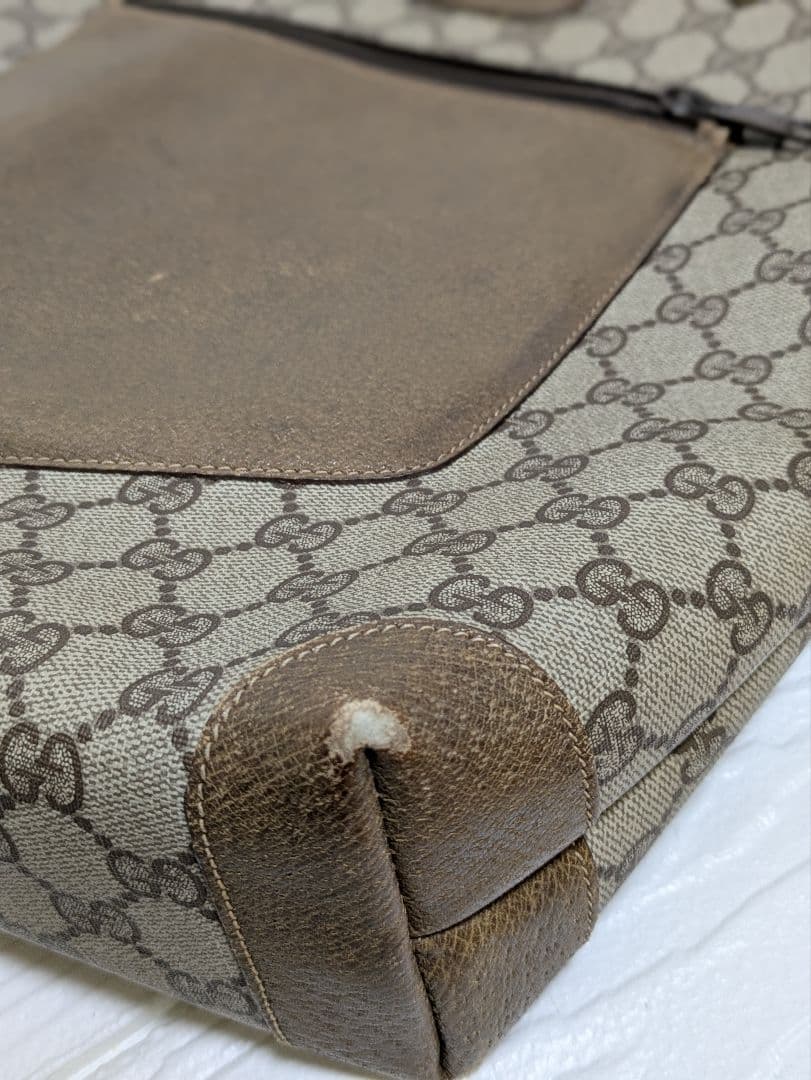 GG柄トートバッグ ブラウン系