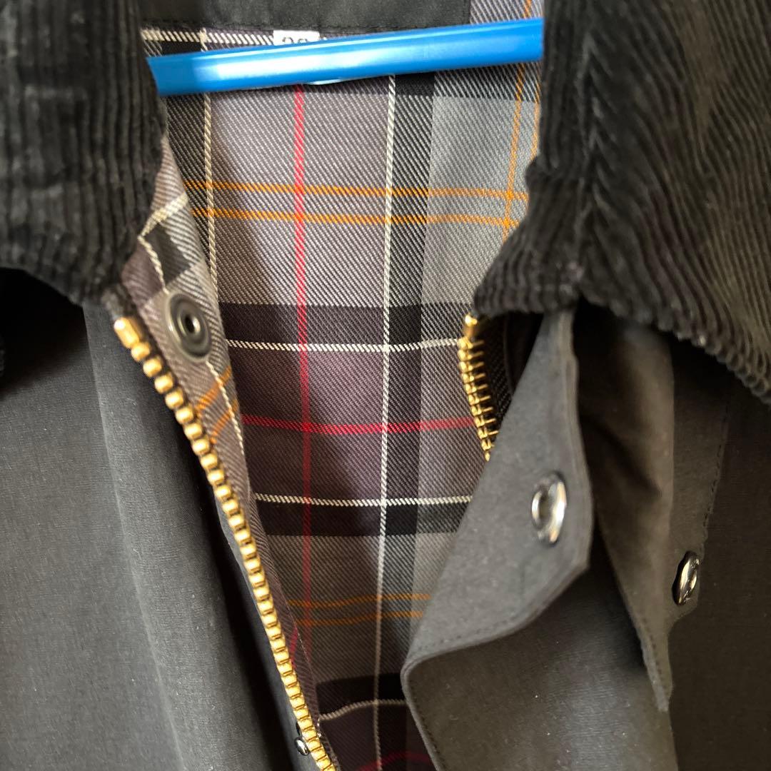 Barbour ブラック ジャケット 36