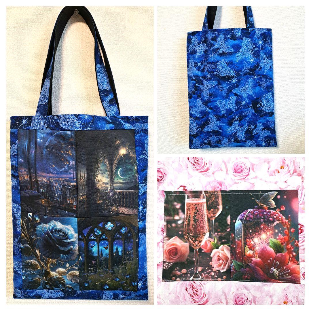 Candy①ポーチ、トートバッグ