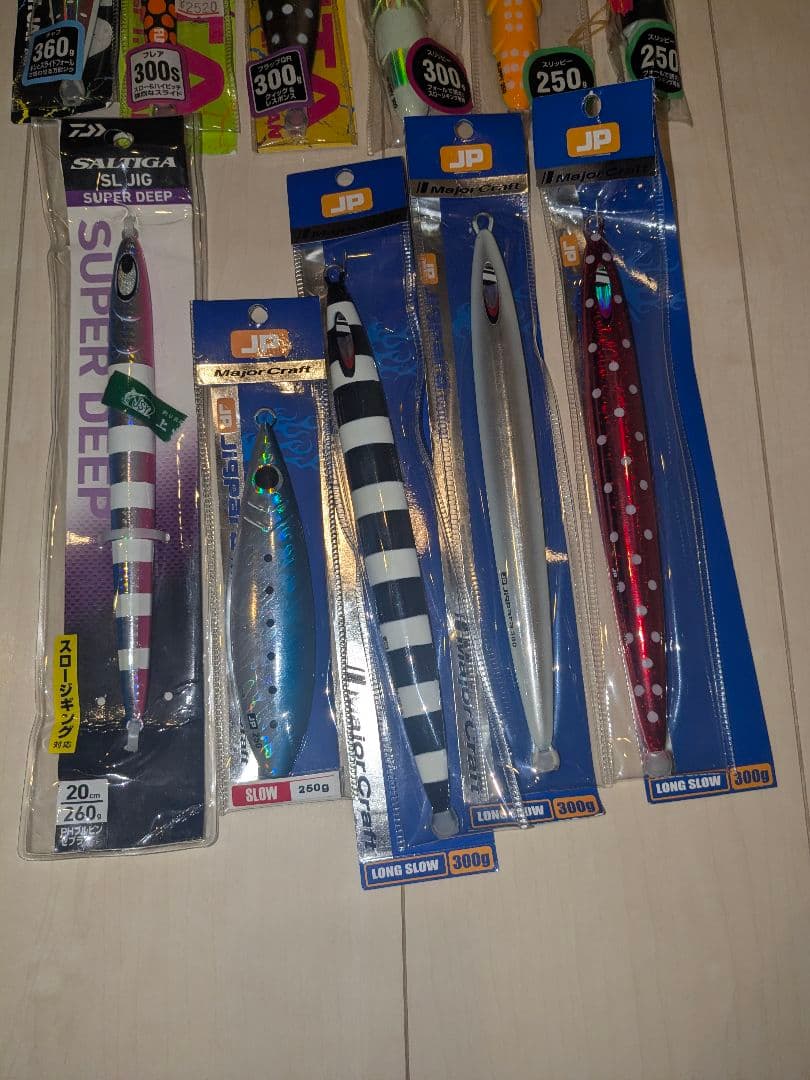 メタルジグセット 250g-300g 釣り用品