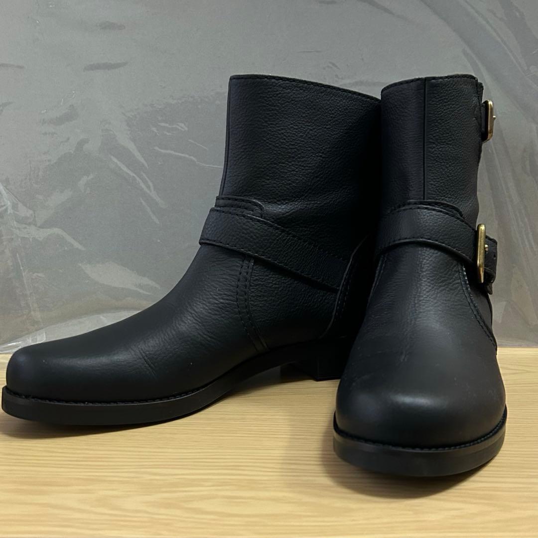 BURBERRY BLUE LABEL ブラックエンジニアブーツ