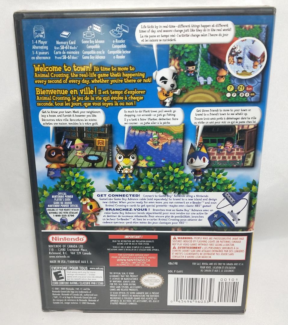 未開封 どうぶつの森 ANIMAL CROSSING ゲームキューブ