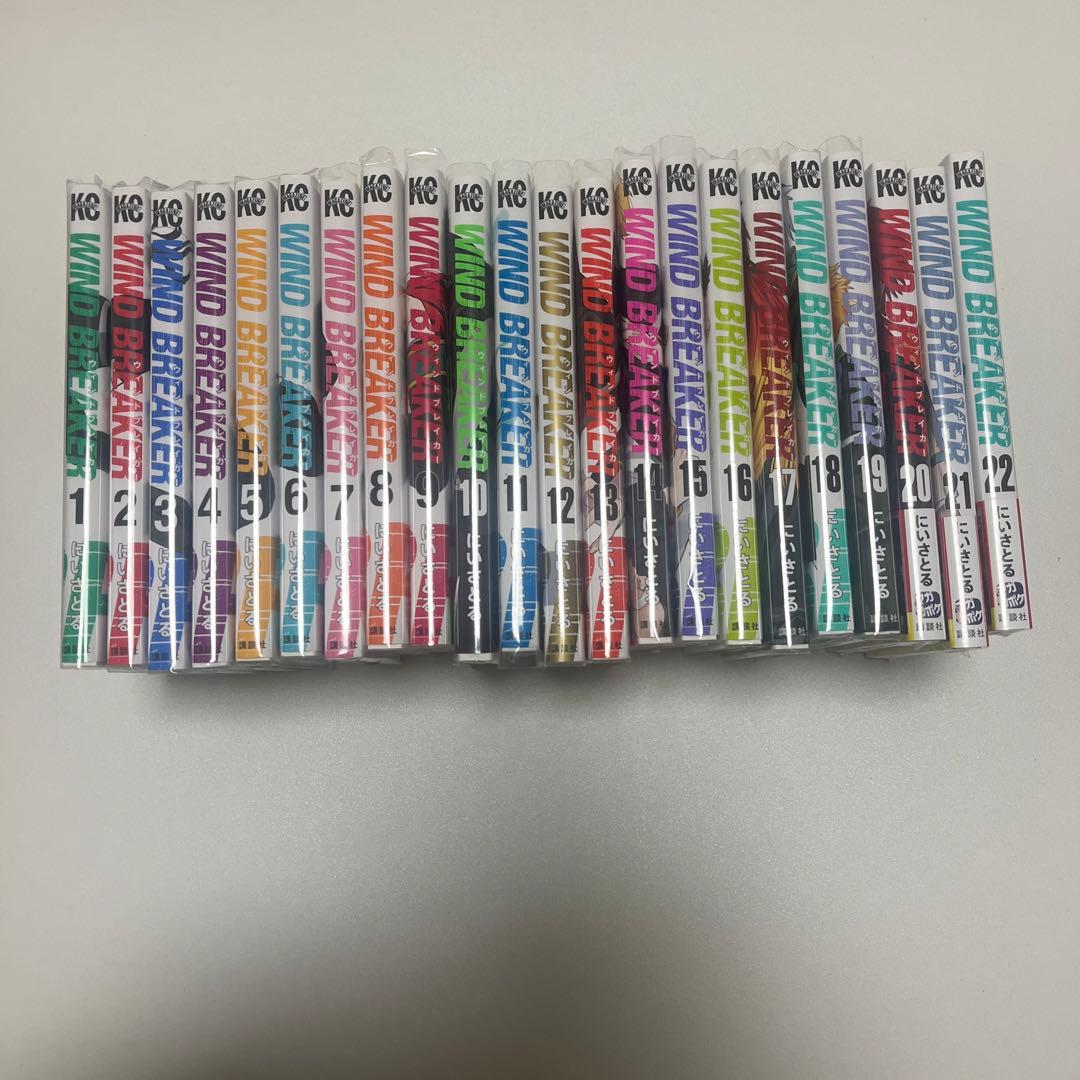 WINDBREAKER ウィンブレ コミック 1~22巻 特典付き