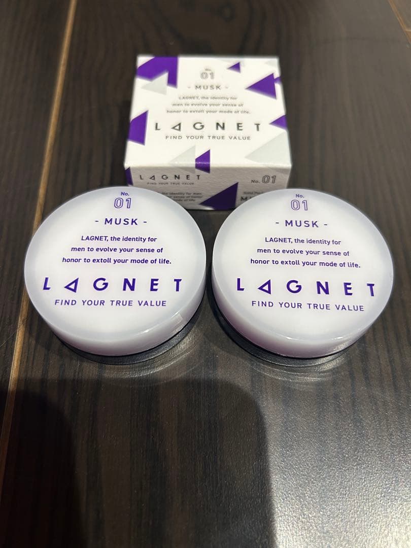 LAGNET ムスク ソリッド パフューム 練香水 10ｇ 3個セット