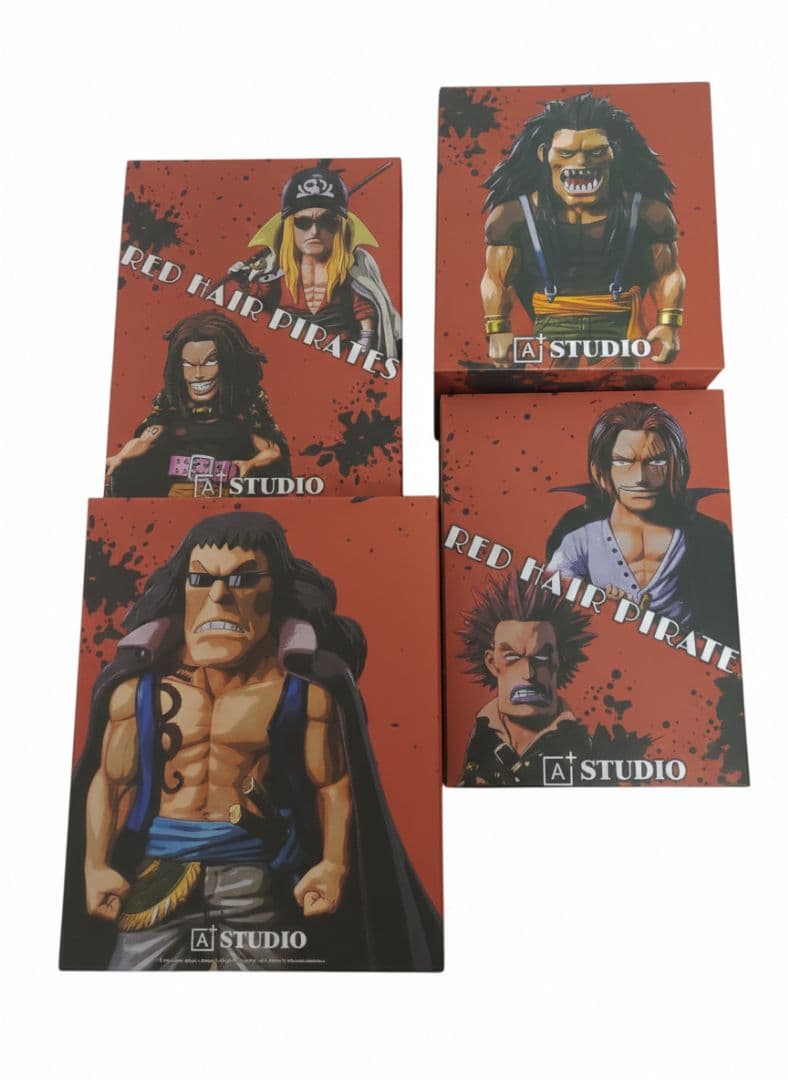 ワンピース a+スタジオ ガレージキット ワーコレ　フィギュア 　赤髪海賊団