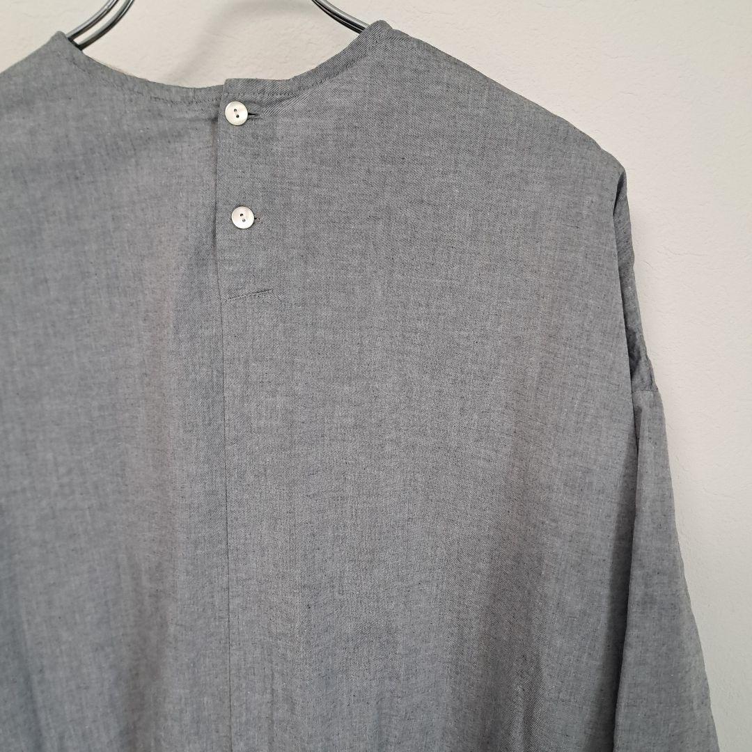 MidiUmi 今春新作シャンブレーギャザーワンピースF定価¥19,580