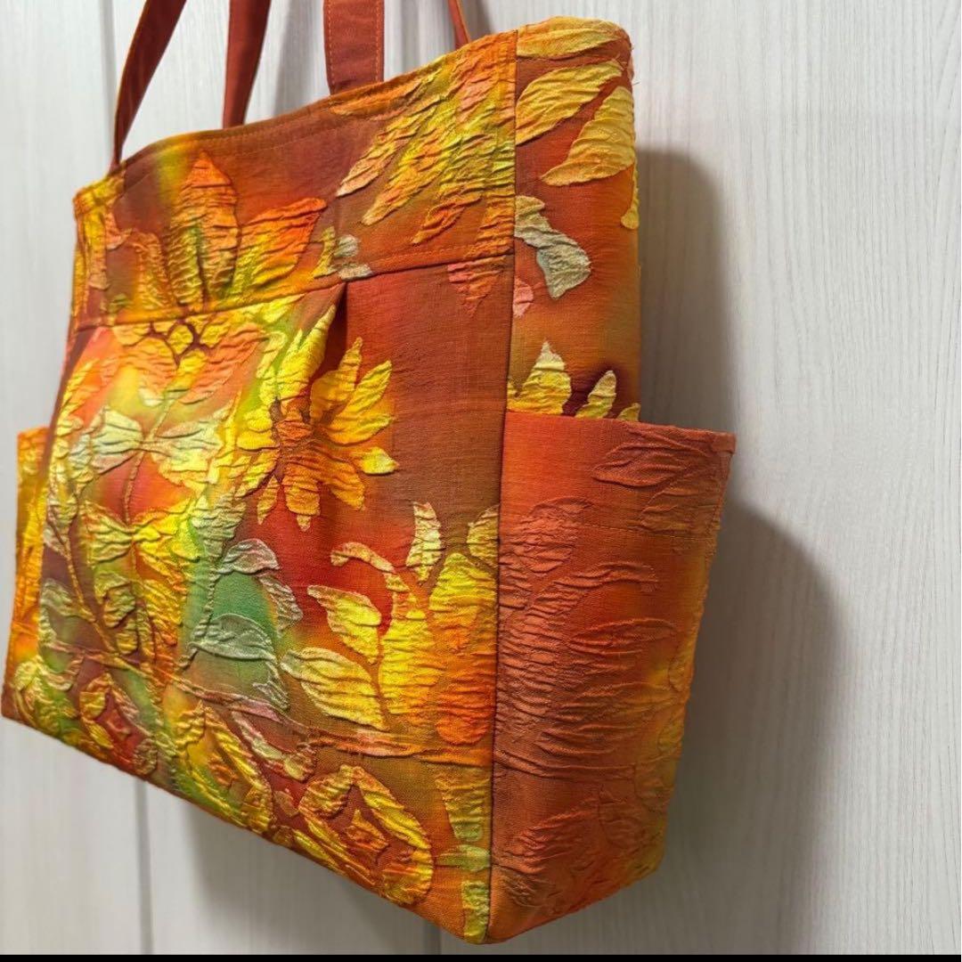 【専用】（706-4、709-6、710-4、712-8）着物帯を使ったバッグ