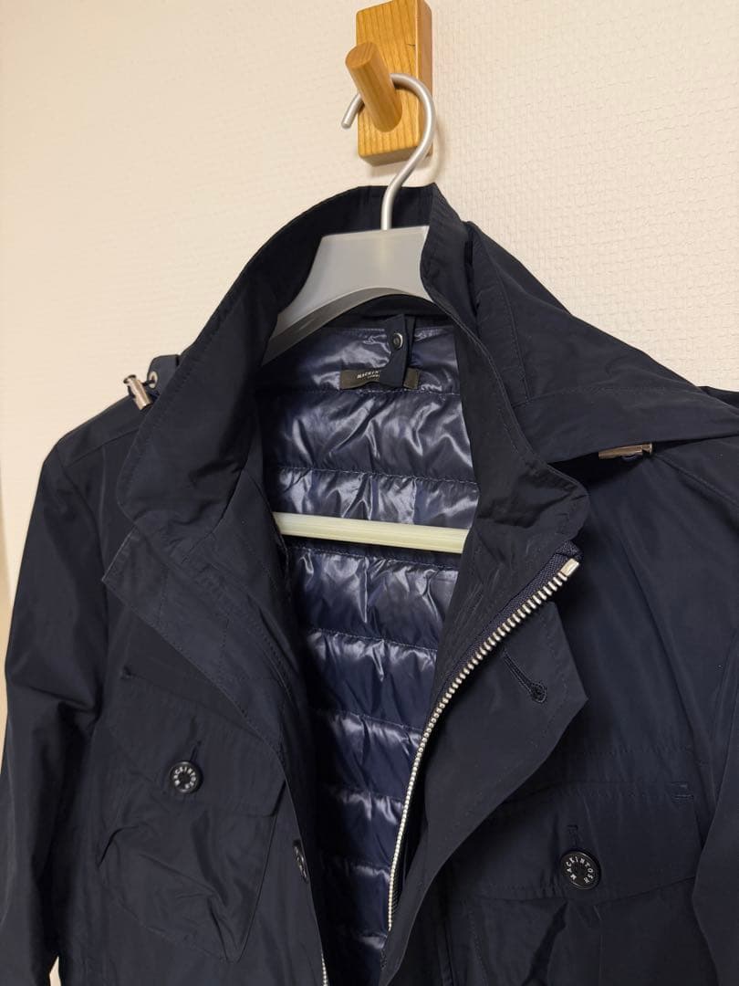 マッキントッシュ　ロンドン　バーウィック　ネイビー　サイズ40 ダウンベスト
