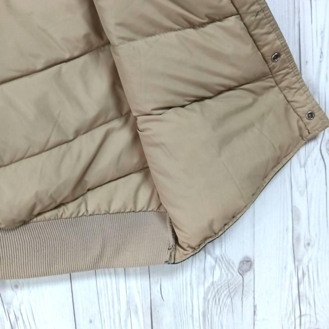 70sタグ■Woolrich ウールリッチ　ダウンベストメンズLサイズ　ブルー青