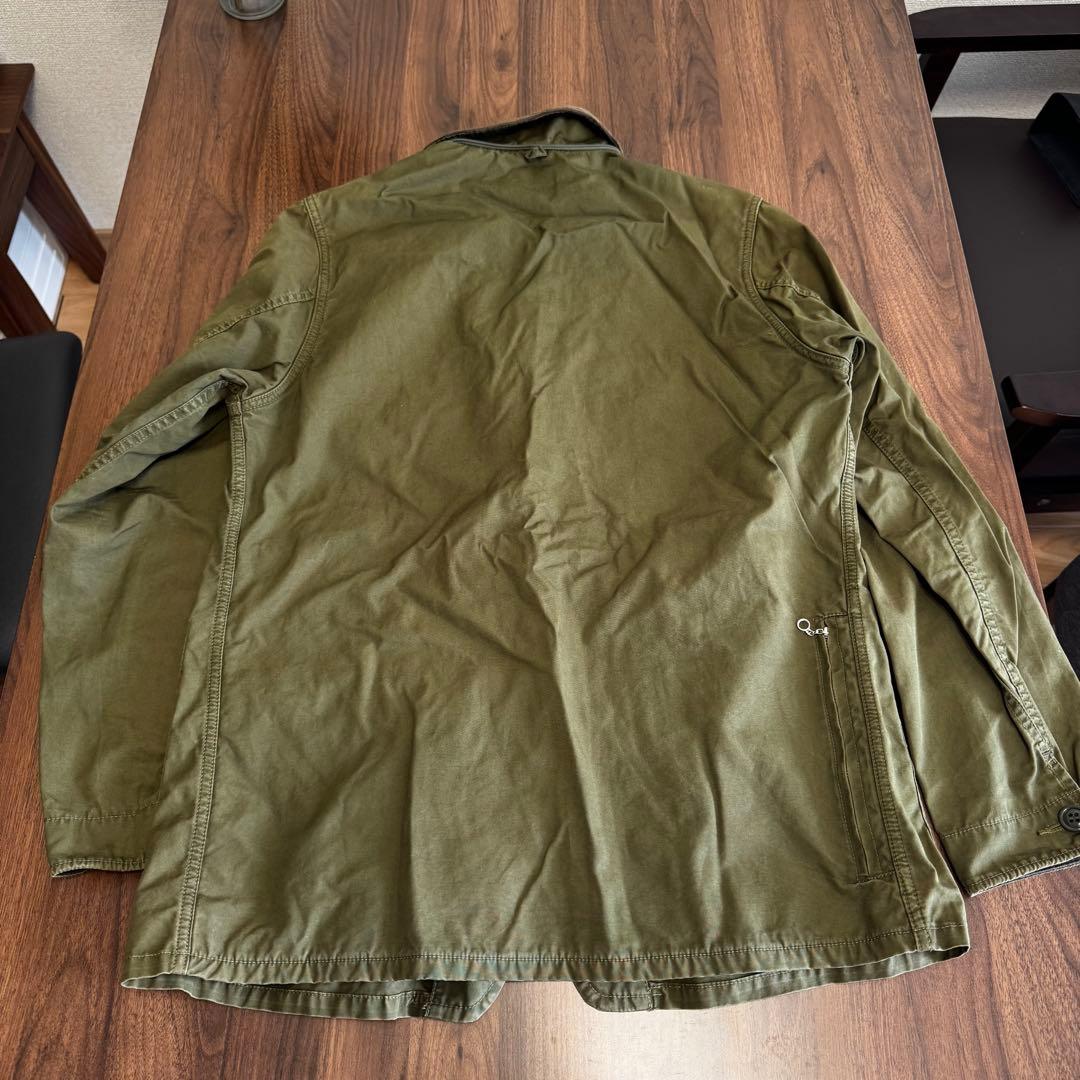 ハリウッドランチマーケット ミリタリージャケット チェック裏地 日本製 聖林公司