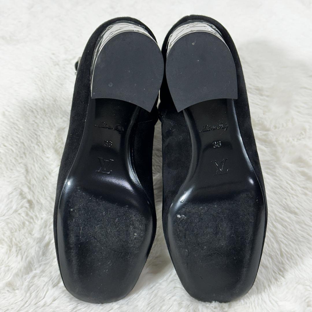 日本限定 LOUISVUITTON グレース・ライン アンクルブーツ 36