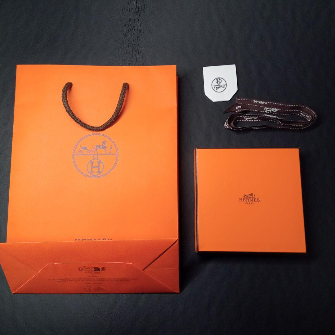 エルメス コットンハンカチ ミントグリーン HERMES