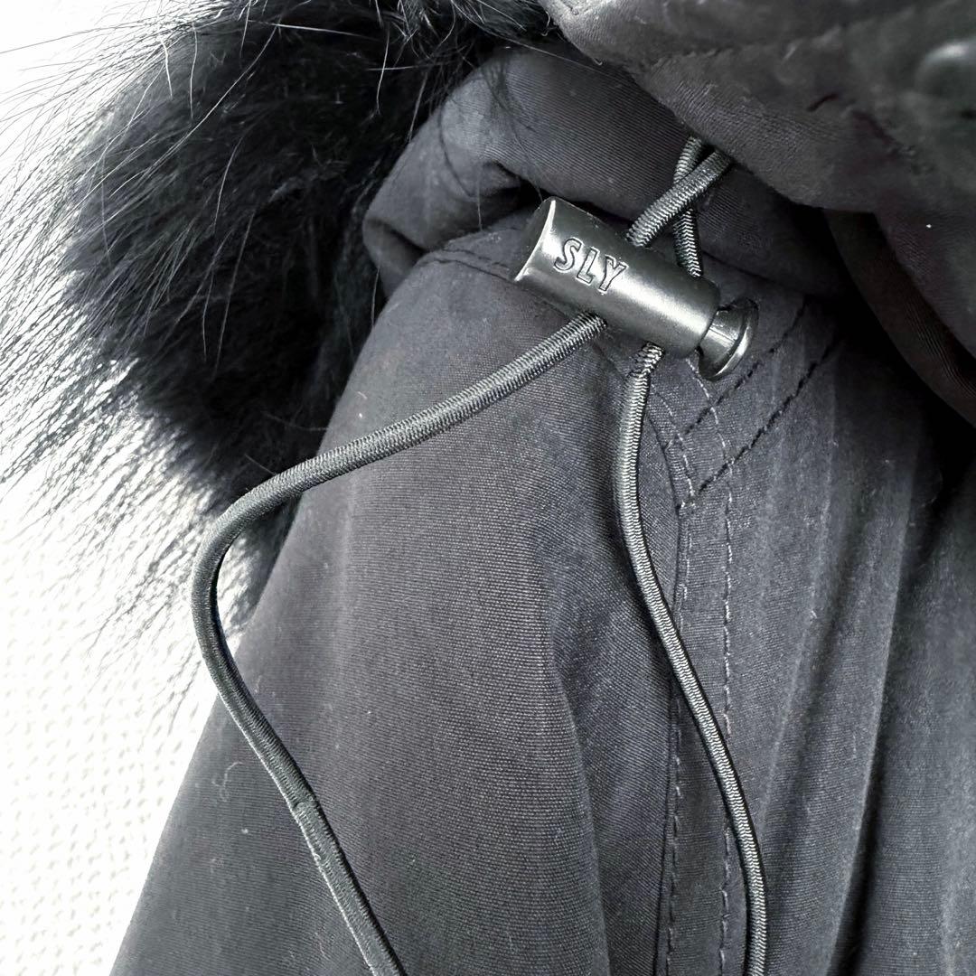 ★新品タグ付き★希少 y2k SLY N3B ダウン ボアライナーモッズコート