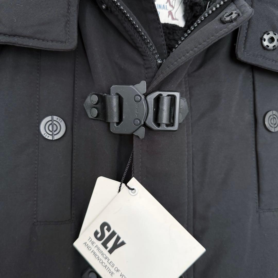 ★新品タグ付き★希少 y2k SLY N3B ダウン ボアライナーモッズコート