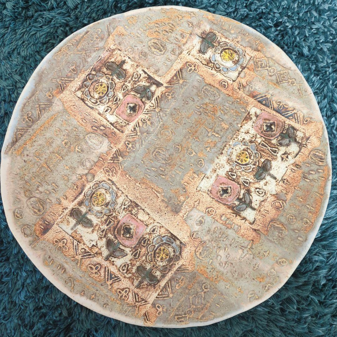 本田あつみさん　プレート24cm