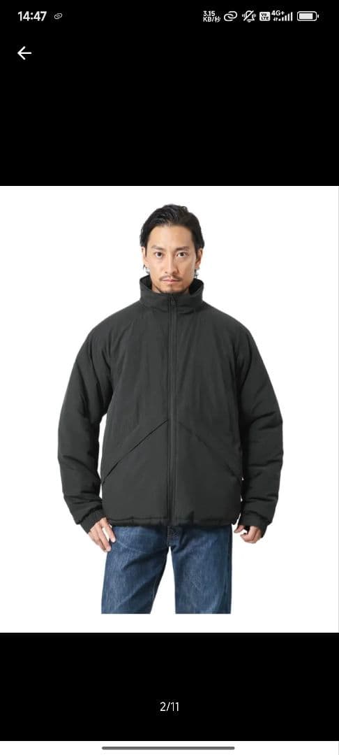 よろず屋さま専用　WAIPER ブラック フード付きジャケット