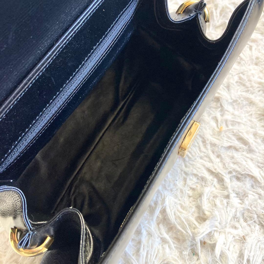 皇室御用達 濱野皮革工藝 HAMANO ハンドバッグ フォーマル 本革 冠婚葬祭