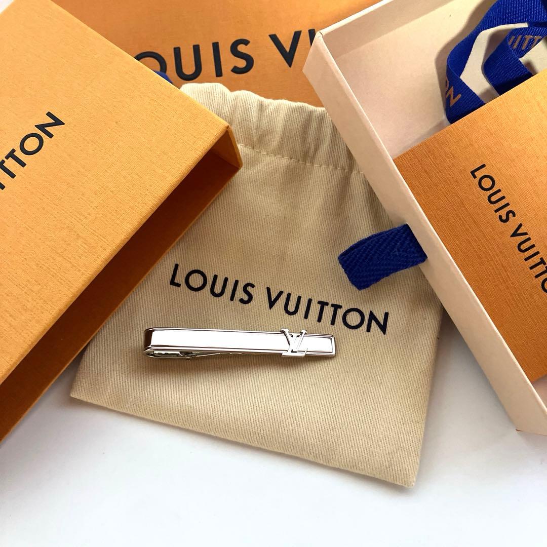 【未使用】LOUIS VUITTON ルイヴィトン LVイニシャル ネクタイピン