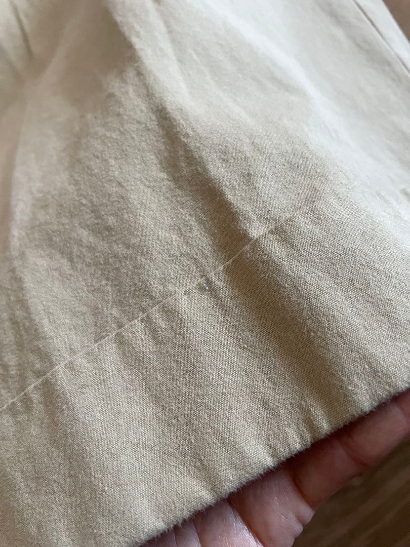 ＜6(ROKU)＞コットンチノワイドパンツ