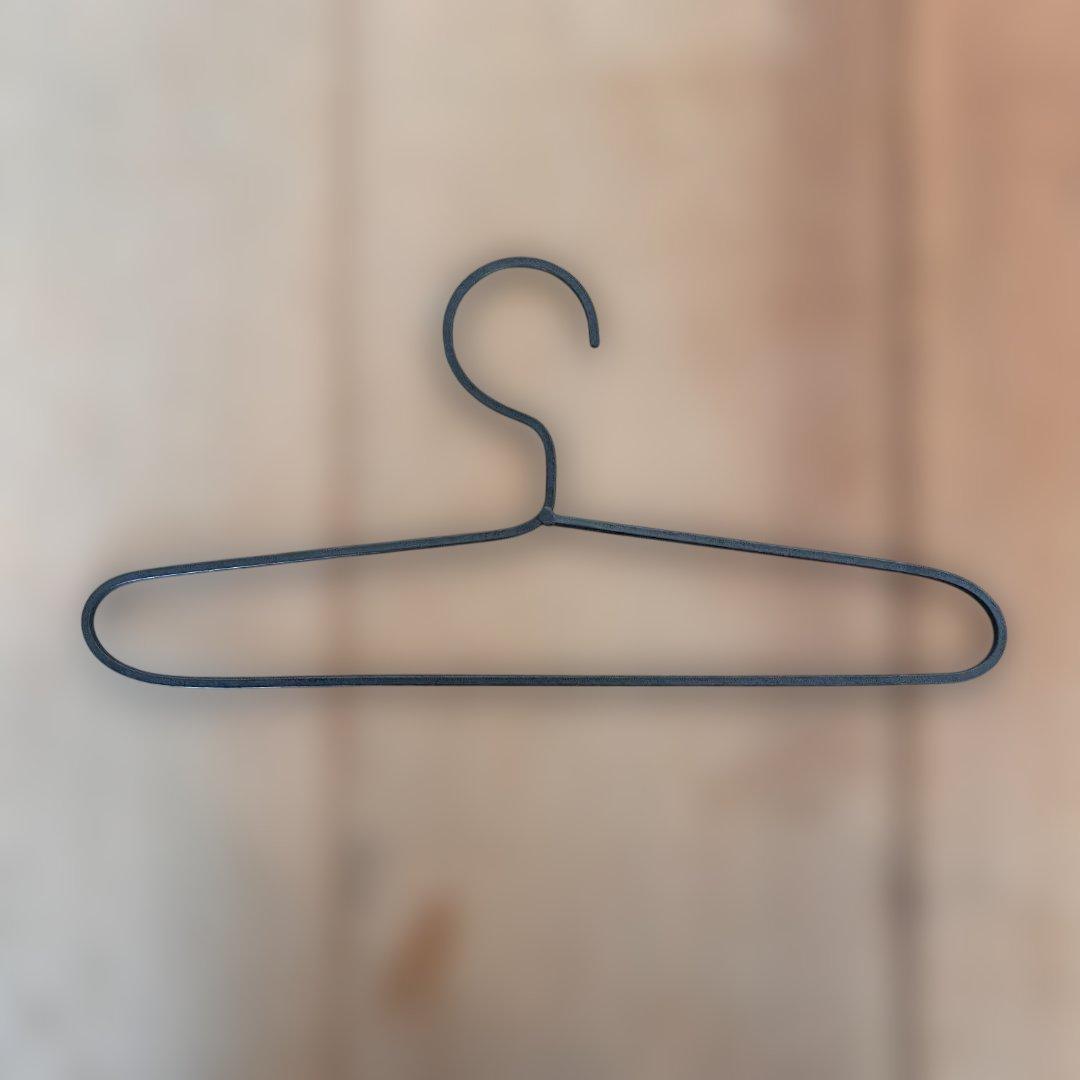 アイアンハンガーラック ハンガー6本付き スラントハンガー