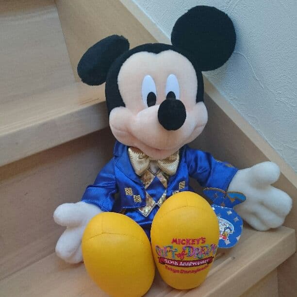 東京ディズニーランド 20周年 ミッキー ぬいぐるみ