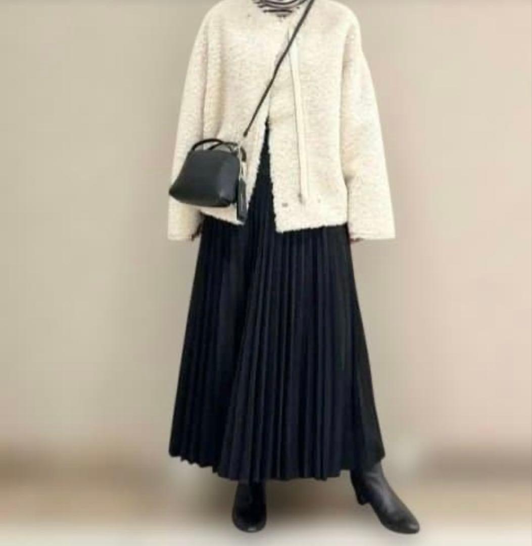 アルアバイル/フェイクプードルブルゾン