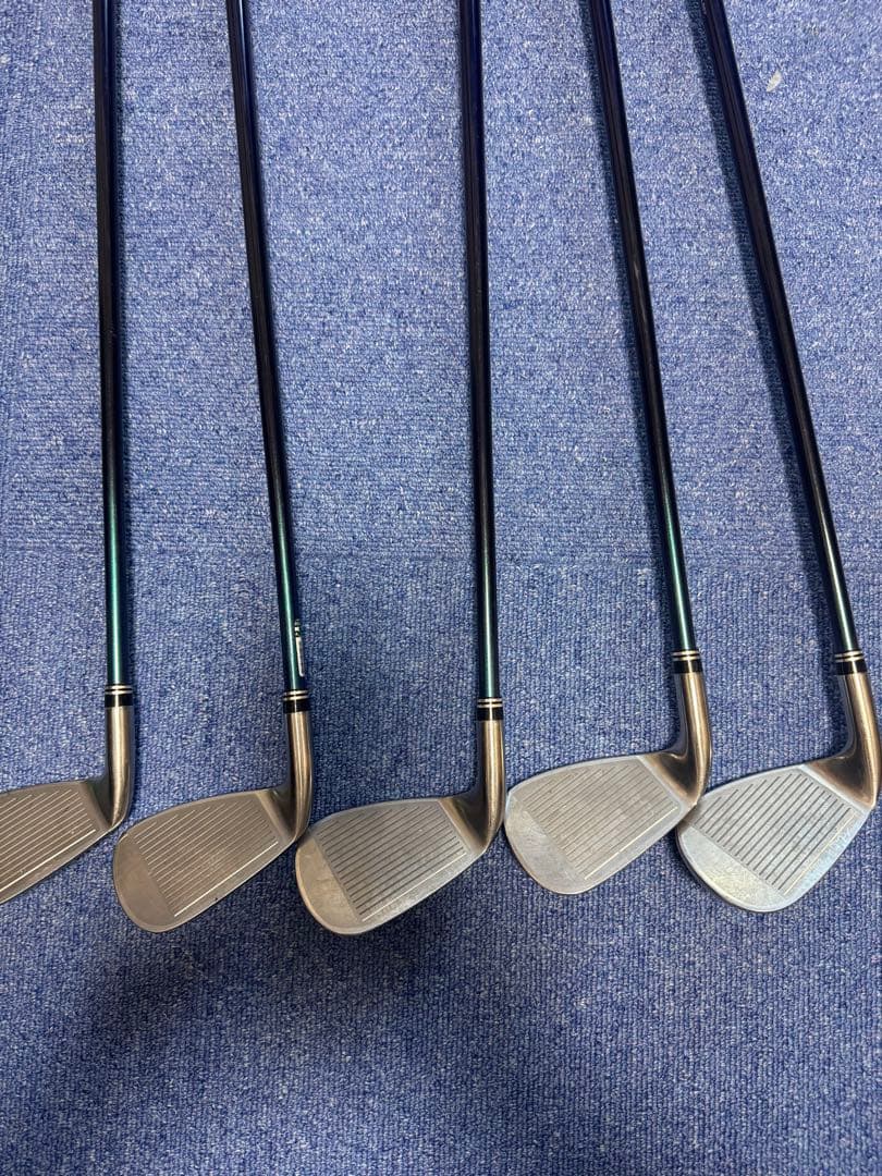 ゼクシオ9 アイアンセット6.7.8.9.P 5本 カーボンシャフトS