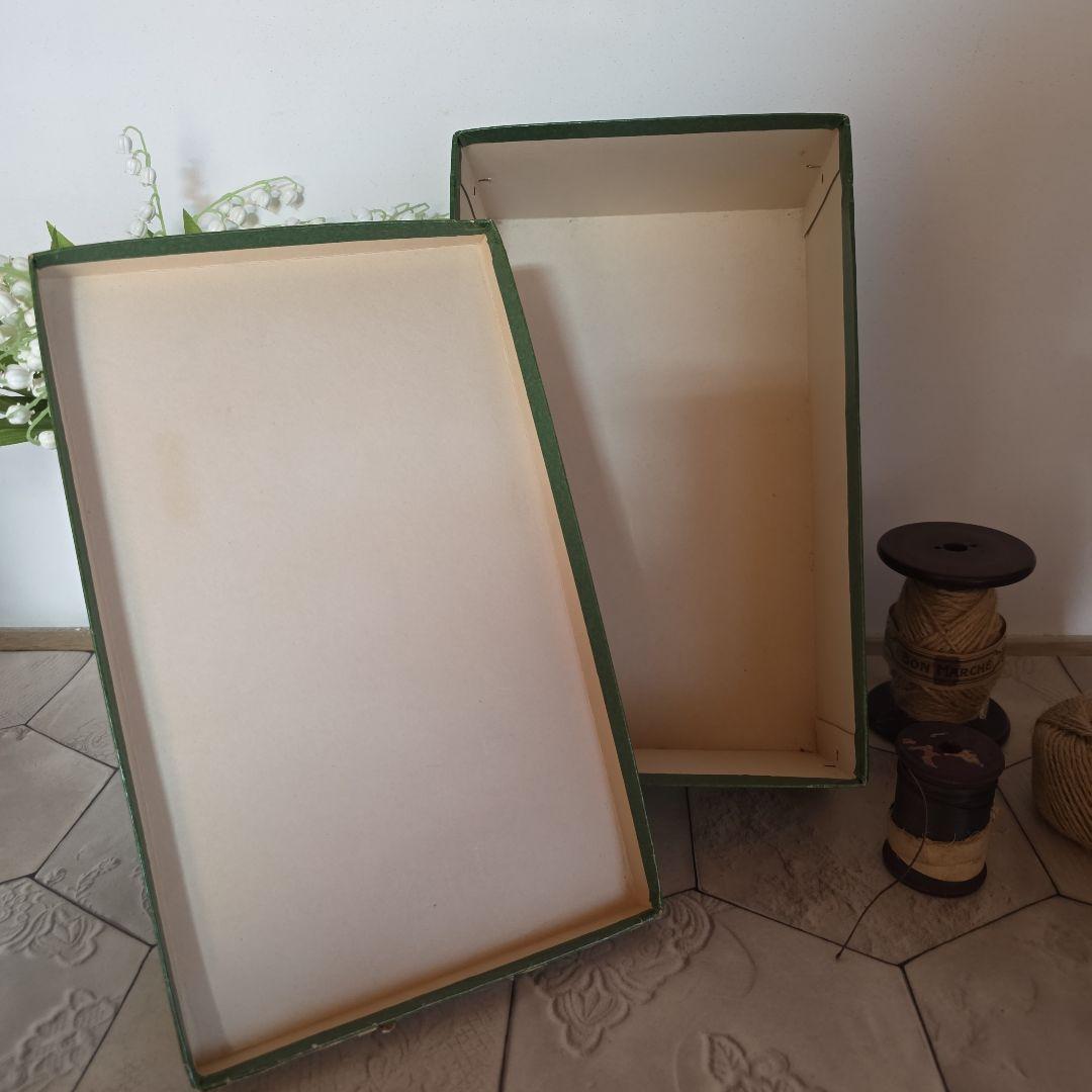 専用となります　フランスアンティーク　糸箱　デットストック糸付き　裁縫　収納箱